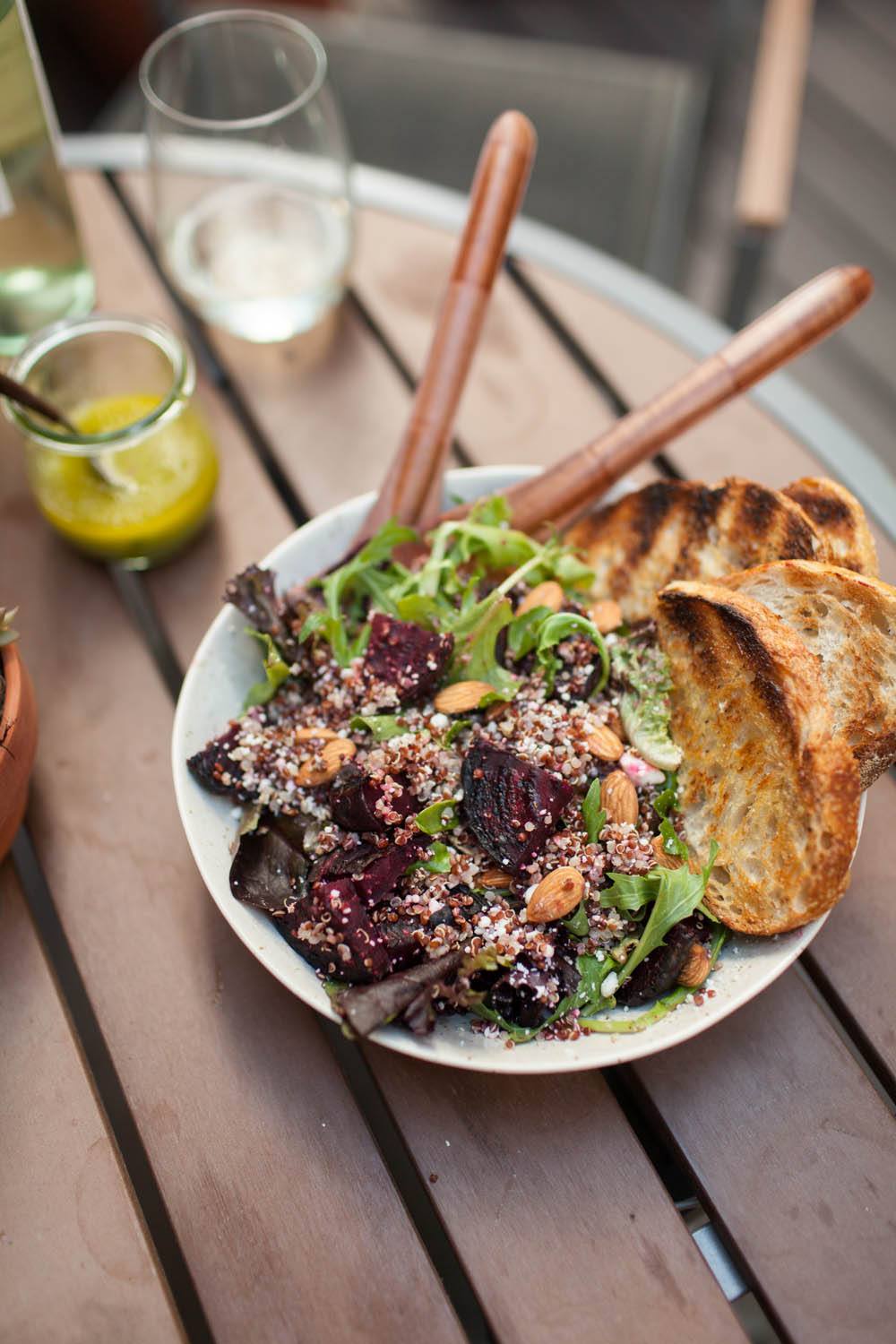Grilled Beet, Quinoa, and Feta Salad (+ Summer Veg Grilling Inspirations)