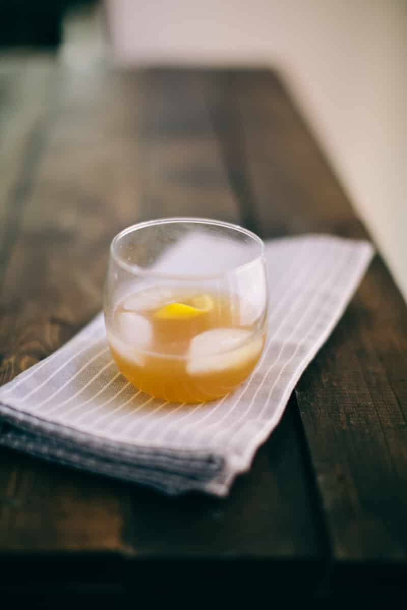 Bourbon, Lemon, and Honey