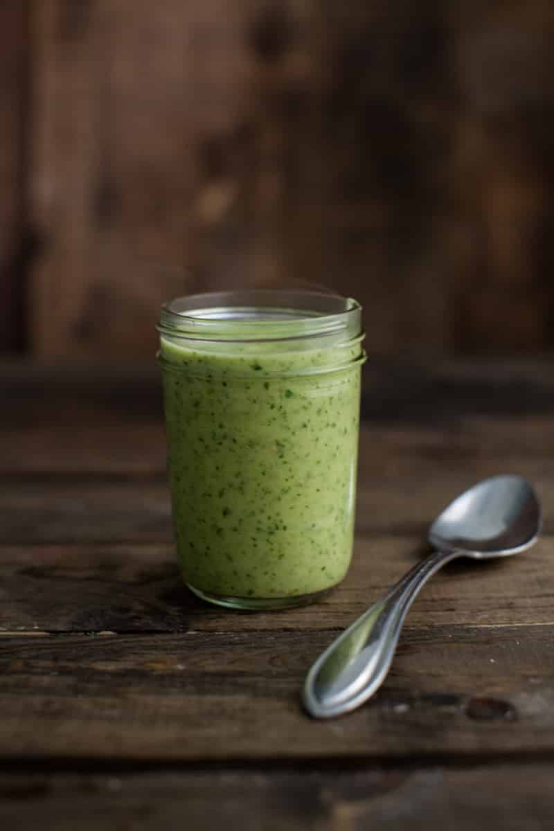 Tomatillo Dressing (+ site updates)