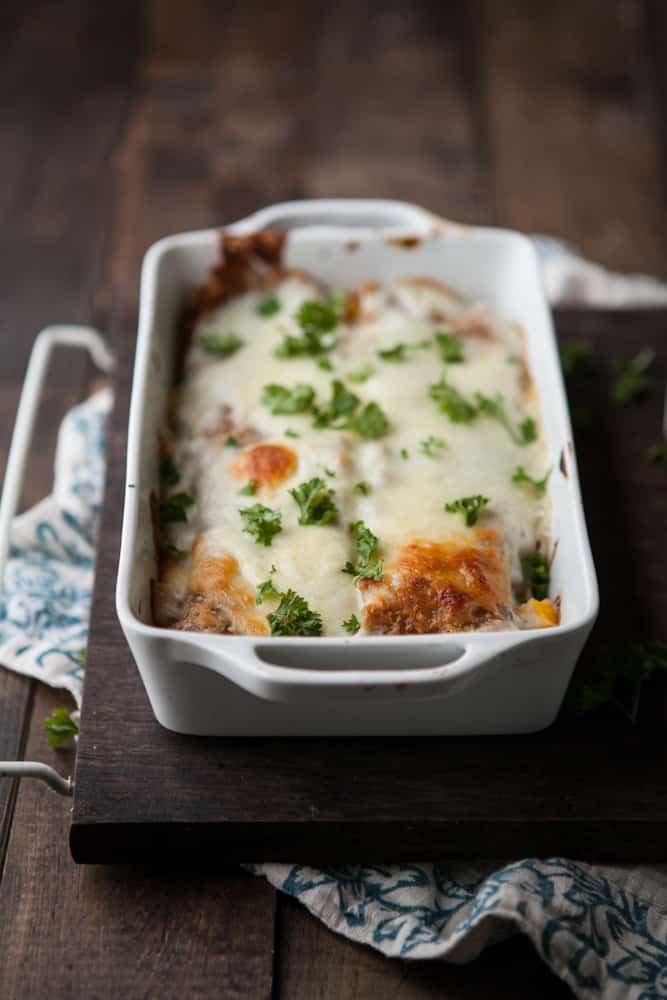 Roasted Pumpkin and Smoked Blue Cheese Lasagna