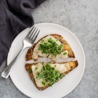 Pear Chutney Cheese Toast