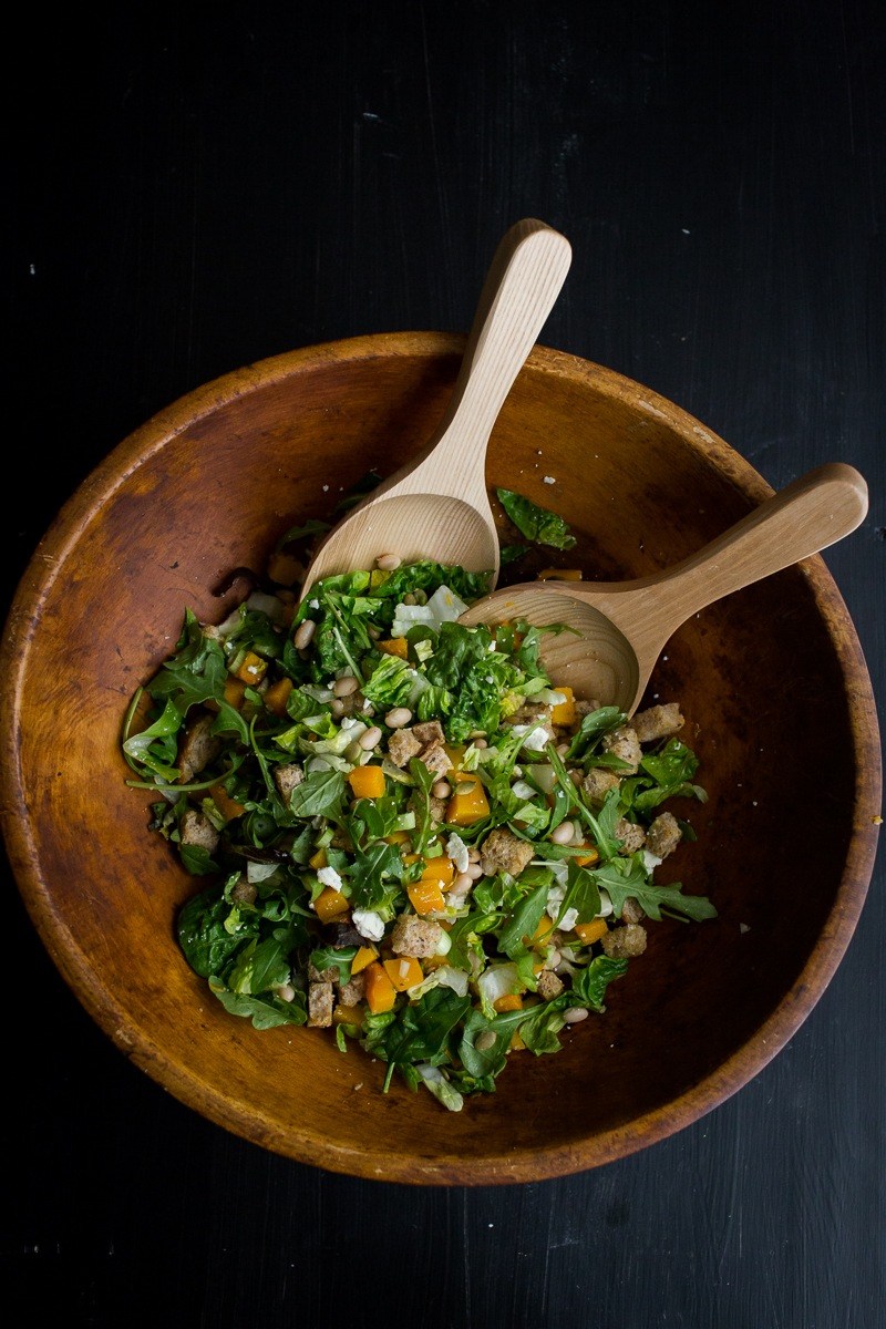 White Bean and Butternut Squash Salad