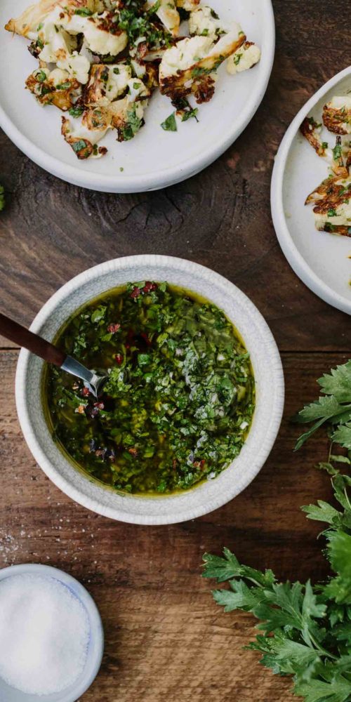 Chimichurri Verde | Naturally Ella