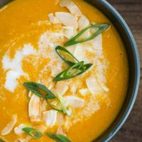 Curried Carrot Soup | @naturallyella