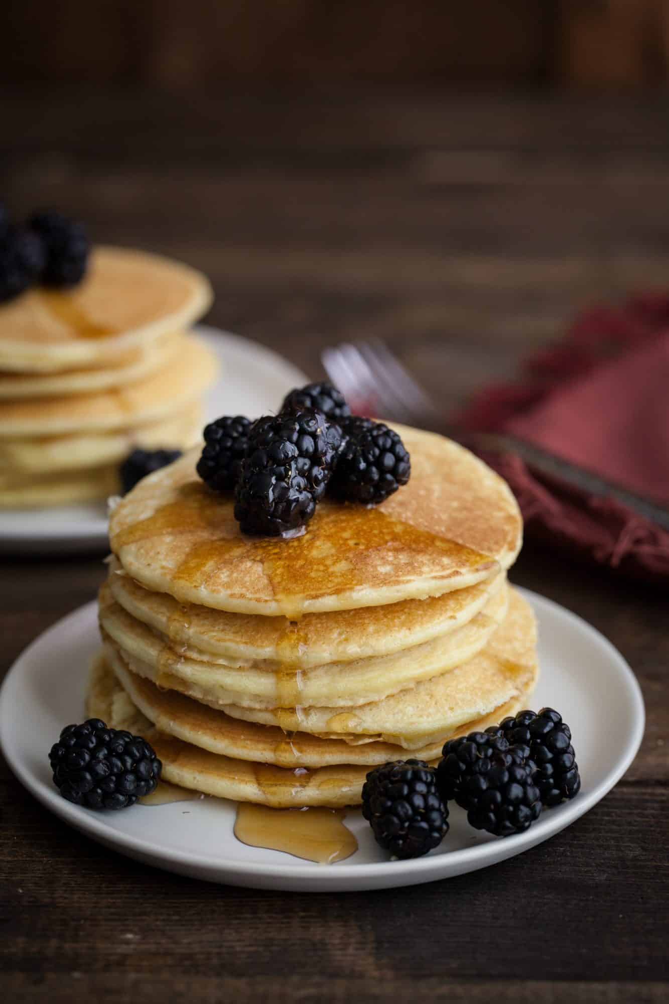 Einkorn Ricotta Pancakes