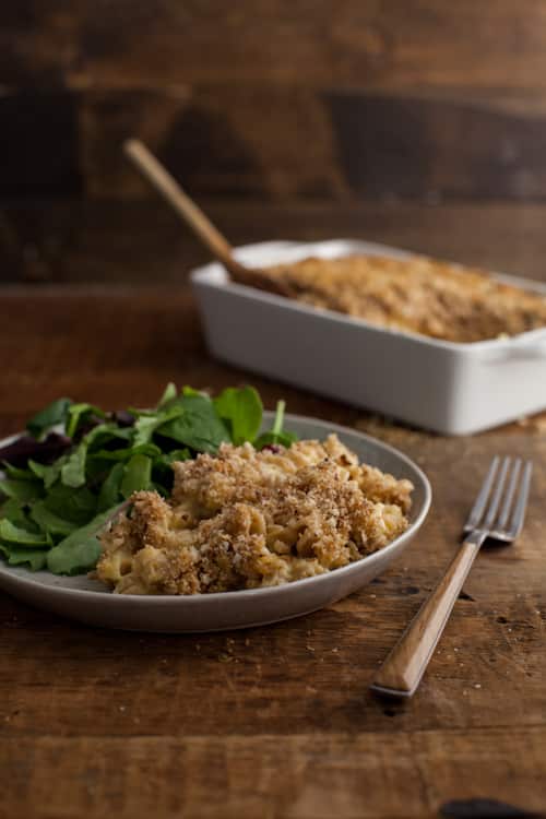 Vegetarian Pumpkin Mac and Cheese